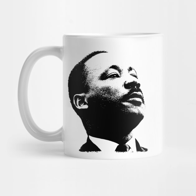 Martin Luther King Portrait  Pop Art by phatvo